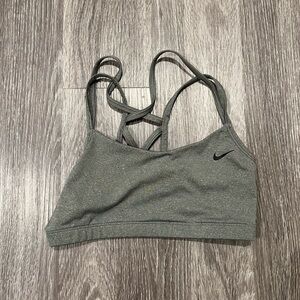 Nike Grey Sports Bra